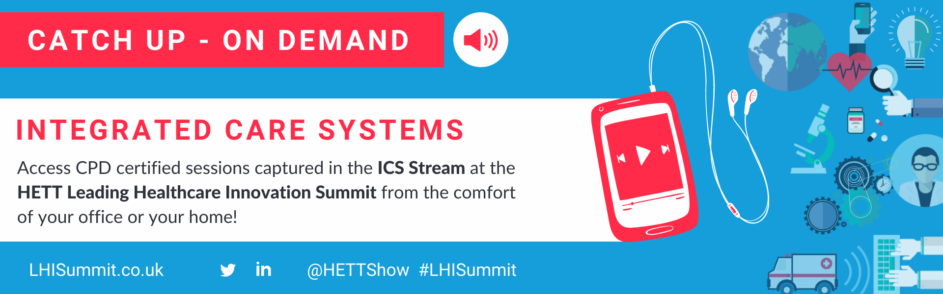 Stream the Leading Healthcare Innovation Summit 2022 | ICS Stream -  On Demand
